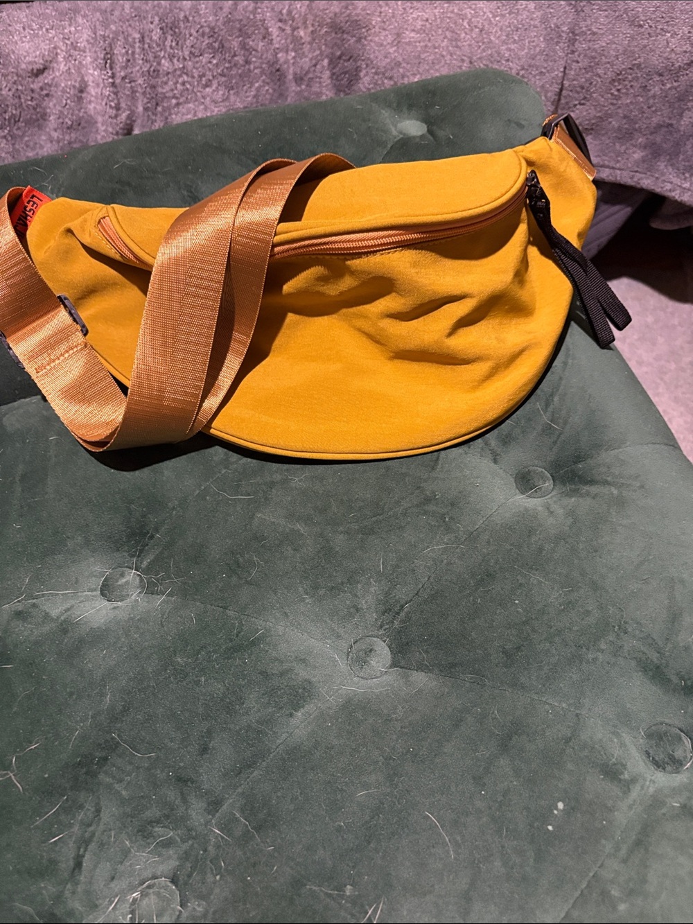 Yellow waist bag
